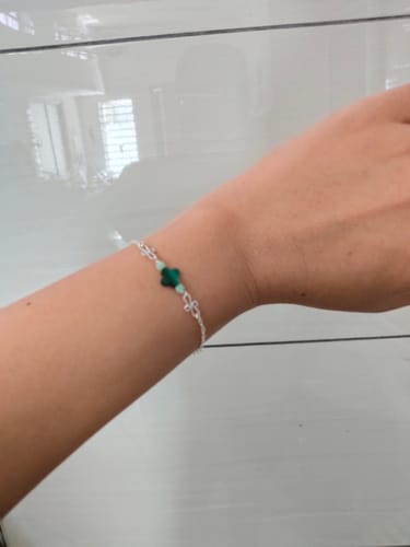 Customer photo review of Onde Onde Charm Bracelet