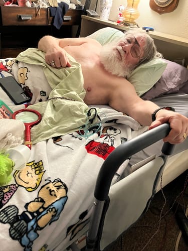 Customer photo review of Bed Rails for Elderly Adults Safety