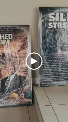 Customer video review of 3 x A0 Super Big Canvas (80.9x102,5cm)
