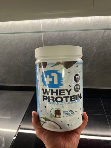 Customer photo review of +1© PREMIUM WHEY PROTEIN (1kg)