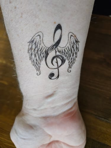 Customer photo review of Create Your Own Tattoo