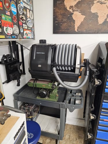 Customer photo review of Grandstorm Retractable Vacuum Cleaner