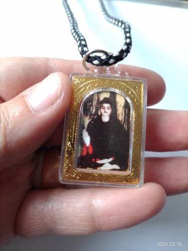 Customer photo review of Amulette du Bouddha Sakyamouni - Maître Chang-Ee