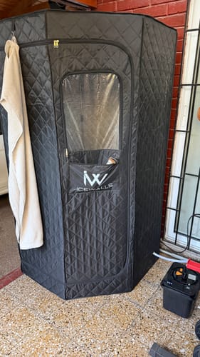Customer photo review of Sauna Portátil 2.0