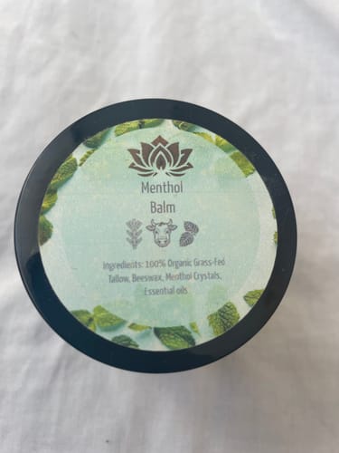 Customer photo review of *NEW* Menthol Tallow Balm