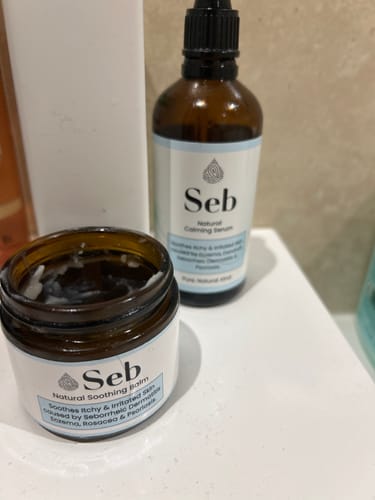 Customer photo review of Seb Natural Soothing Balm