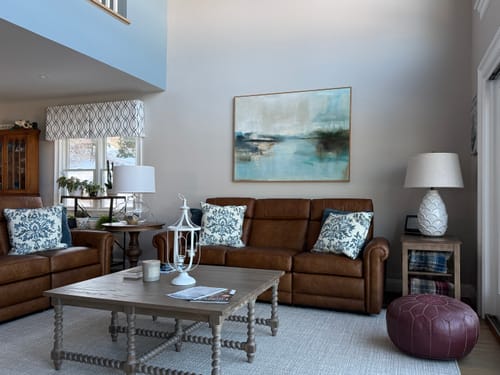 Customer photo review of Landscape Canvas Art #LCA027