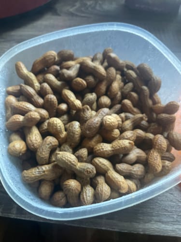 Customer photo review of Boil-The-Bag Boiled Peanuts (2 Bags)