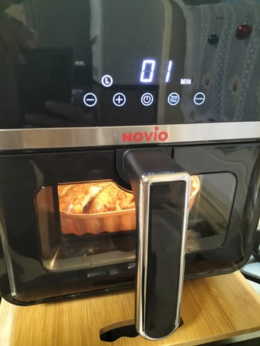 Customer photo review of Air Fryer Novio StonePro