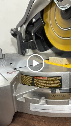 Customer video review of Dewalt DW715/716 12" Non-Sliding Miter Saw Dust Collection
