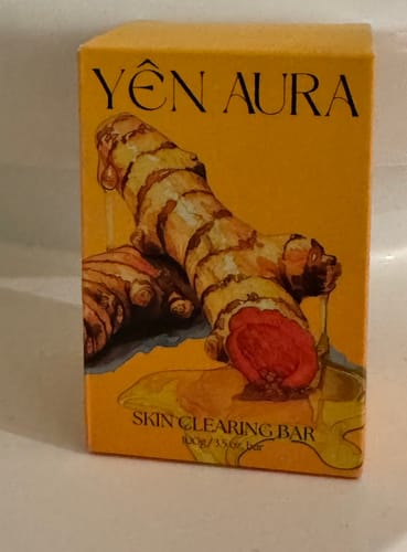 Customer photo review of Skin Clearing Honey & Turmeric Bar
