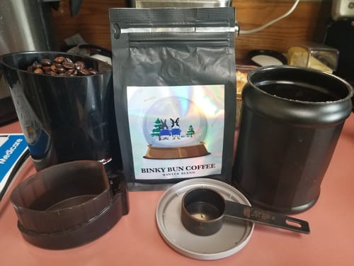 Customer photo review of Winter Blend (Bean)