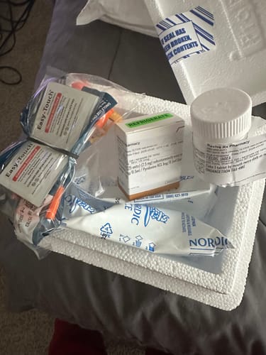 Customer photo review of Tirzepatide Select Program