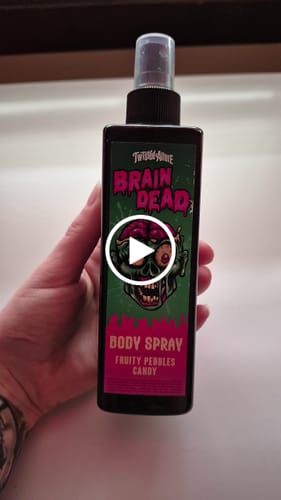 Customer video review of Brain Dead Body Spray
