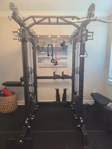 Customer photo review of Blazzed HD1 Squat Rack Functional Trainer