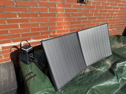Customer photo review of ALLPOWERS 100W Faltbares Solarpanel SP027