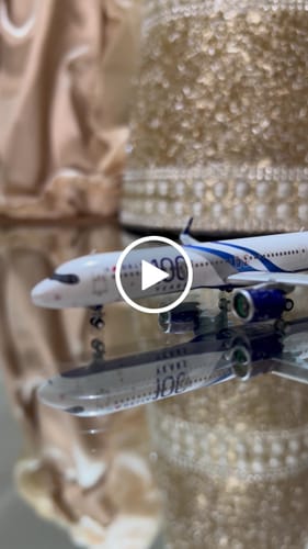 Customer video review of GEMINI DELTA A321NEO 1/400 100 YEARS REG#N589DT (**)