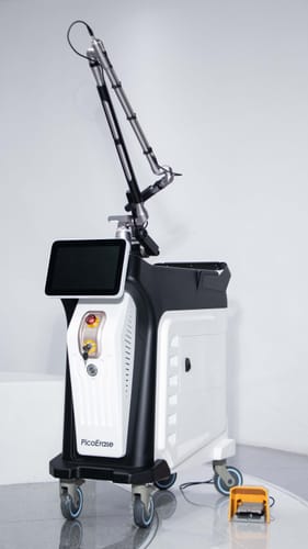Customer photo review of PicoErase® Tattoo Removal Laser Machine