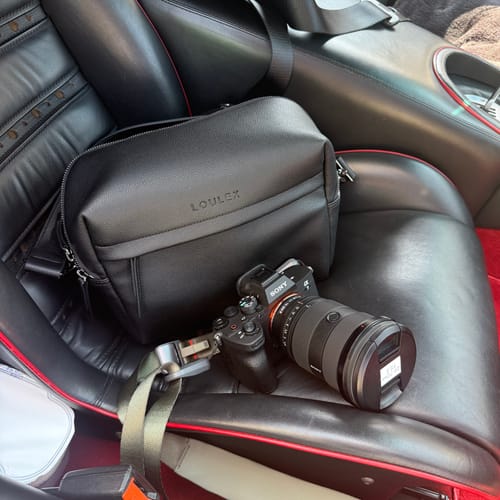 Customer photo review of LOULEX organizer-bag