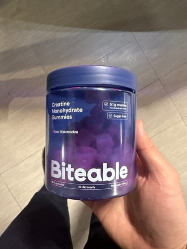 Customer photo review of Creatine Monohydrate Gummies