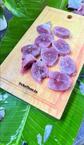 Customer photo review of Chef Bae Pro - Tamarind Wood High Density Cutting Board