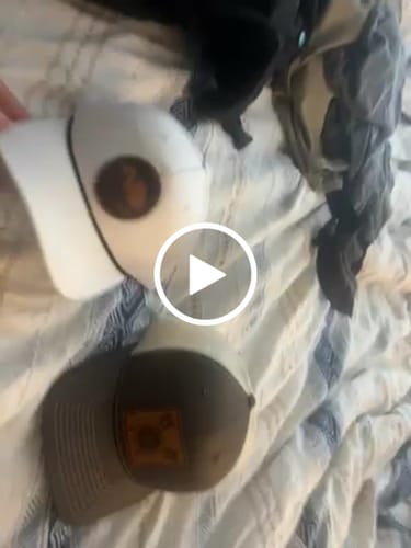 Customer video review of Richardson 112 Genuine Leather Patch Hats Laser Engraved