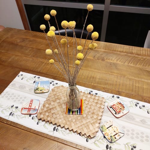 Customer photo review of Preserved Craspedia - Natural