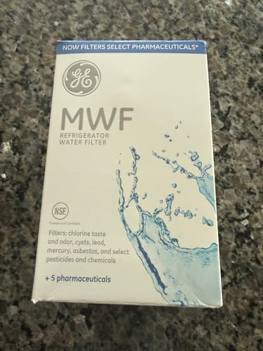 Customer photo review of GE MWF Water Filter Replacement – Fits with GE MWF, GWF, GWFA