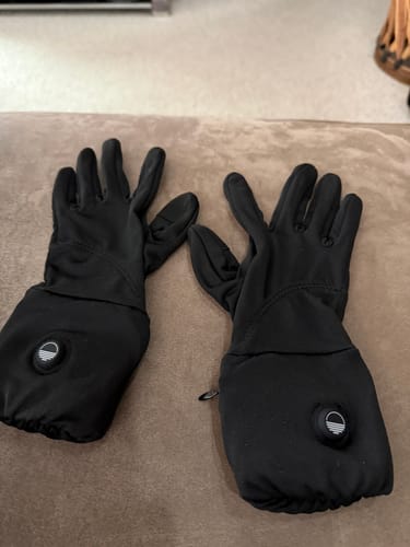 Customer photo review of Toasty Touch® Ultra Thin Heated Gloves
