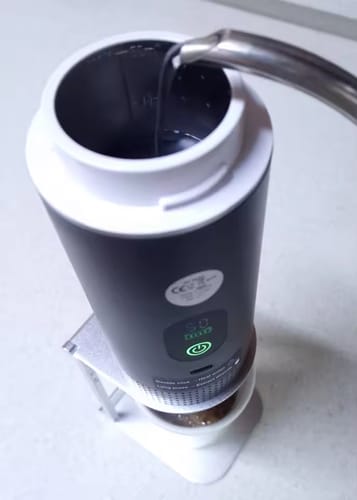 Customer photo review of CapyPress 3-in-1 Portable Coffee Machine