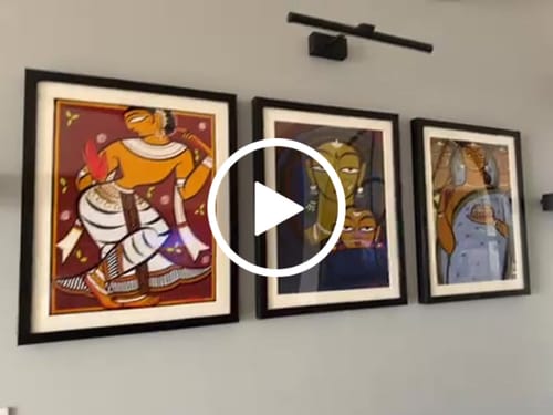 Customer video review of Mother and Child, Jamini Roy Paintings