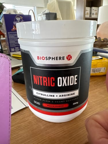 Customer photo review of Nitric Oxide