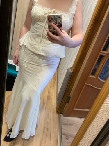 Customer photo review of Andrea Mermaid Skirt Set