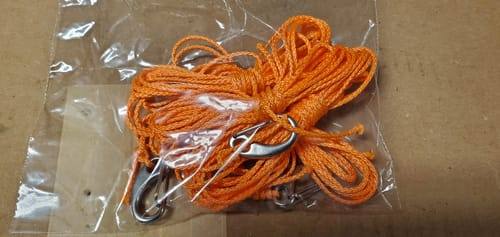 Customer photo review of Mini Carabiners, Set of 4
