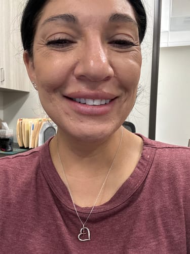 Customer photo review of Whitening Bubble Mint Toothpaste