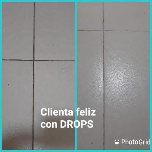 Customer photo review of Bye, Bye Manchas Juntas 1L X12