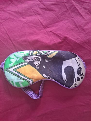 Customer photo review of Silk Eye Mask / "Year Of The Tiger"
