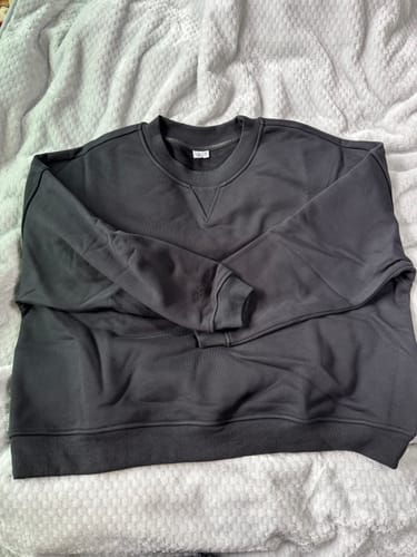 Customer photo review of Crewneck