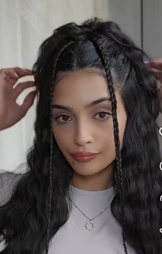 Customer photo review of Wave Craze - Hair Waver