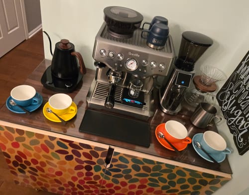Customer photo review of High Diffusion Espresso Shower Screen - Breville