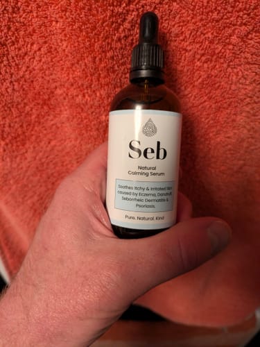 Customer photo review of Seb Natural Calming Serum