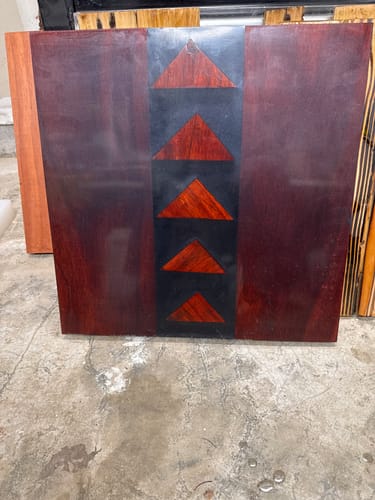 Customer photo review of 18x18x1.5" Square Silicone Mold For Epoxy Resin