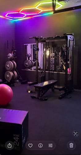 Customer photo review of Major Fitness F22 All-In-One Home Gym Power Rack