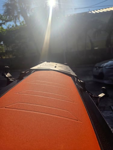 Customer photo review of KTM 790/890 ADV Rear Luggage Rack
