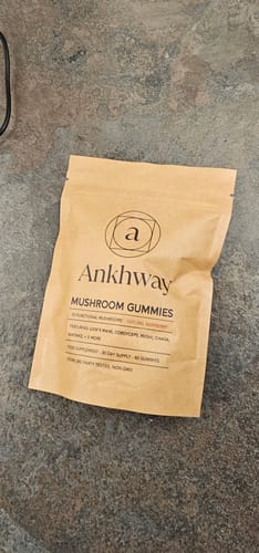 Customer photo review of Mushroom Gummies