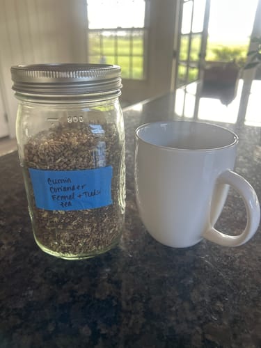 Customer photo review of Tulsi Tea (Holy Basil), Certified Organic - 5.5 oz