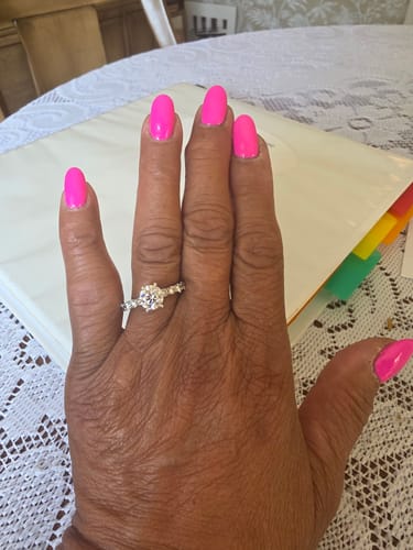 Customer photo review of L’Étoile Royale Ring