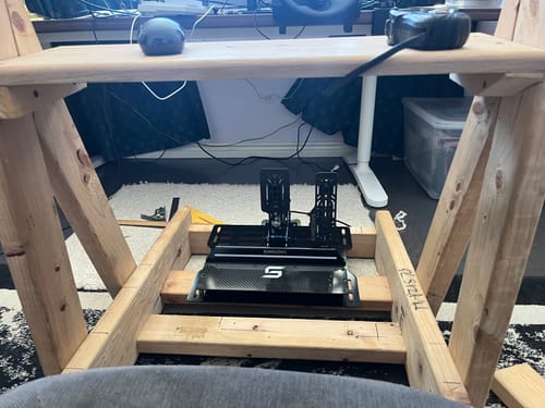 Customer photo review of Simsonn Pro X Ultra Sim Racing Pedal with Haptic Reactor Optional