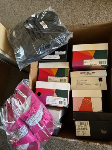 Customer photo review of Women’s Spring/Summer Footwear — New in Box (10-Pair Assortment)