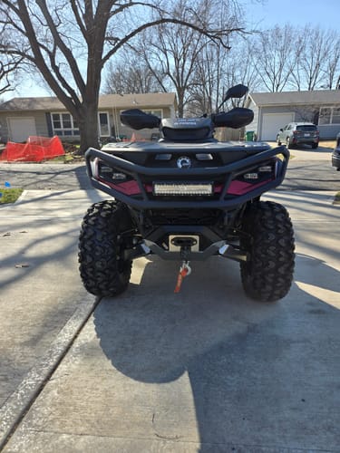 Customer photo review of Full Skid Plate Kit — Can-Am Outlander 850/1000R (2025—26)